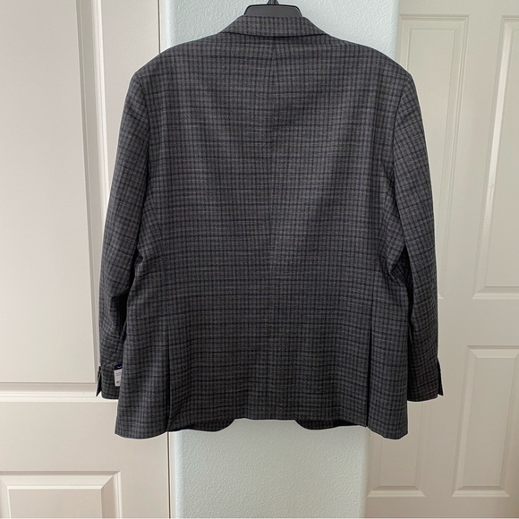 NWT Tommy Hilfiger Men's Modern-Fit THFlex Stretch Check Sport Coat - Picture 4 of 11